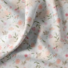 Printed Cotton PRETTY2 White / Pink